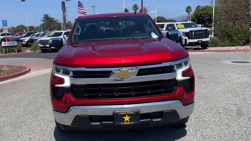 Cherry Red Tintcoat 2022 Chevrolet Silverado 1500 LT