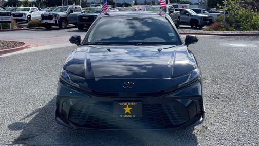 Midnight Black Metallic 2025 Toyota Camry LE