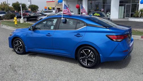 Electric Blue Metallic 2025 Nissan Sentra SV