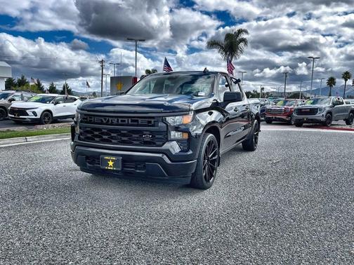 Black 2024 Chevrolet Silverado 1500 Custom