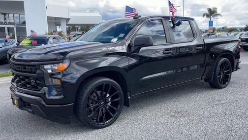 Black 2024 Chevrolet Silverado 1500 Custom