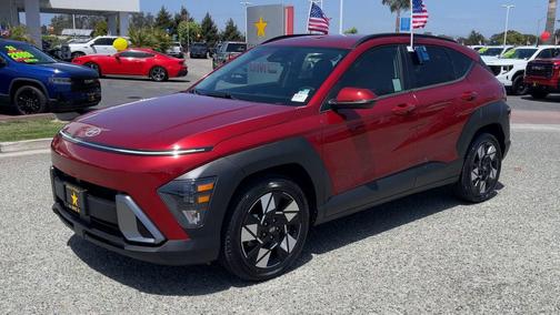 Ultimate Red Metallic 2024 Hyundai KONA SEL
