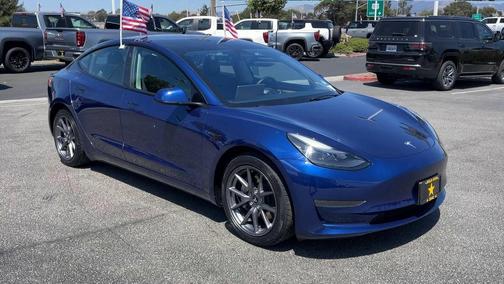 Deep Blue Metallic 2023 Tesla Model 3 Standard Range