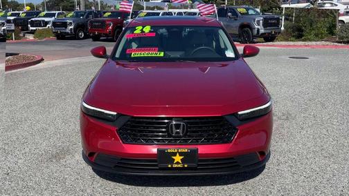 Radiant Red Metallic 2024 Honda Accord EX