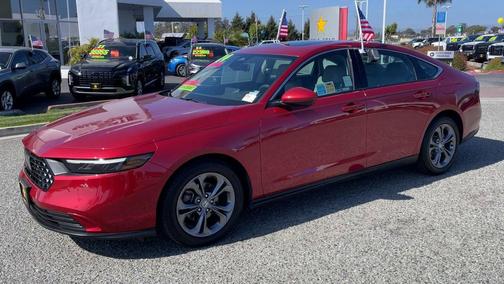 Radiant Red Metallic 2024 Honda Accord EX