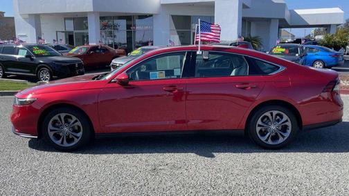 Radiant Red Metallic 2024 Honda Accord EX