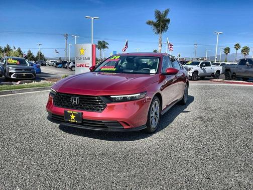 Radiant Red Metallic 2024 Honda Accord EX