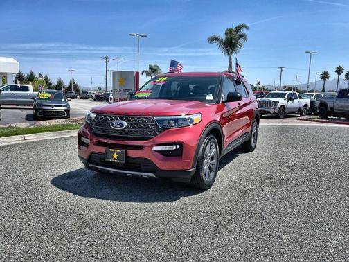 RAPID RED MET TINTED CC 2024 Ford Explorer XLT