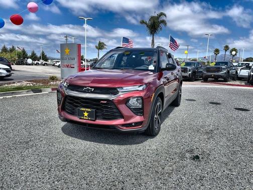 Crimson Metallic 2023 Chevrolet Trailblazer RS