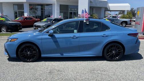 Cavalry Blue 2024 Toyota Camry XSE