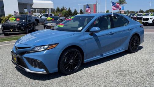 Cavalry Blue 2024 Toyota Camry XSE