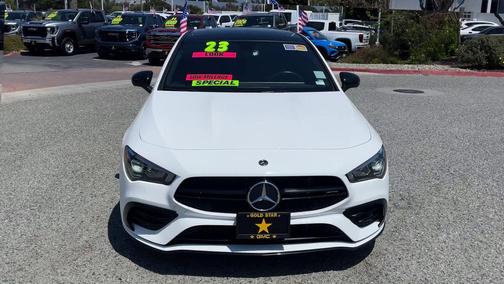 Polar White 2023 Mercedes-Benz AMG CLA 35 4MATIC