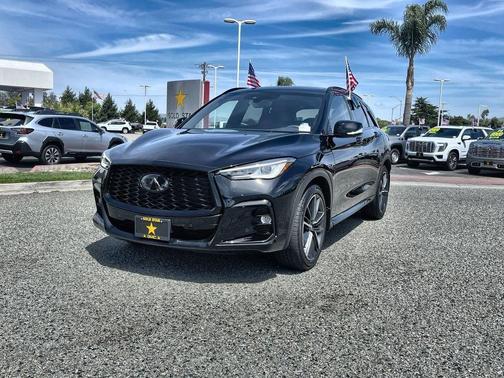 Black Obsidian 2024 INFINITI QX50 SPORT AWD