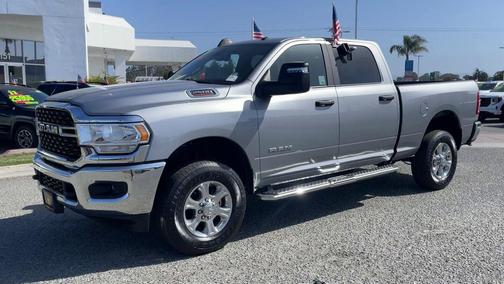 Billet Silver Metallic Clearcoat 2024 RAM 2500 Big Horn Crew Cab 4x4 6'4' Box