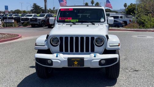 Bright White Clearcoat 2022 Jeep Wrangler Unlimited 4xe Sahara High Altitude