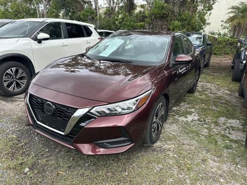 Rosewood Metallic 2023 Nissan Sentra SV