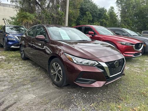 Rosewood Metallic 2023 Nissan Sentra SV