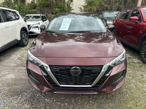Rosewood Metallic 2023 Nissan Sentra SV