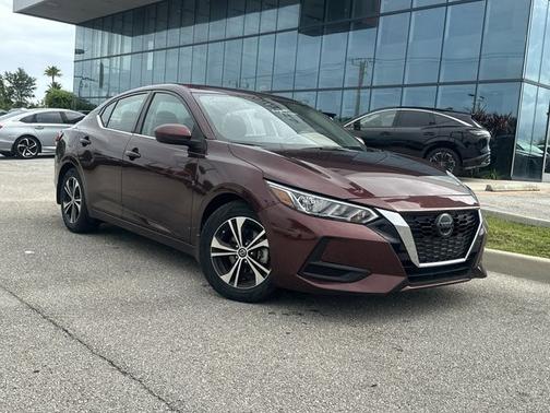 Rosewood Metallic 2023 Nissan Sentra SV