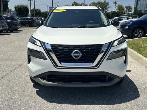 Glacier White 2023 Nissan Rogue S