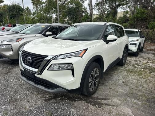 White 2023 Nissan Rogue SV