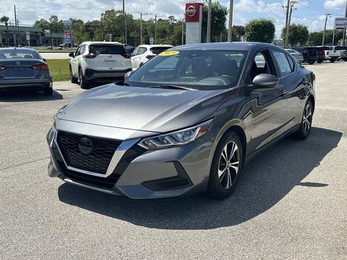 Gun Metallic 2023 Nissan Sentra SV
