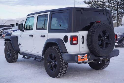 Bright White Clearcoat 2019 Jeep Wrangler Unlimited Sport Altitude