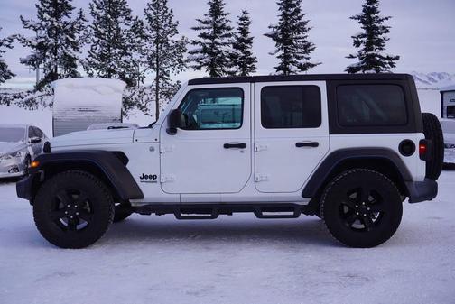 Bright White Clearcoat 2019 Jeep Wrangler Unlimited Sport Altitude