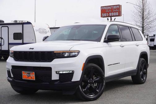 Bright White Clearcoat 2024 Jeep Grand Cherokee L Limited