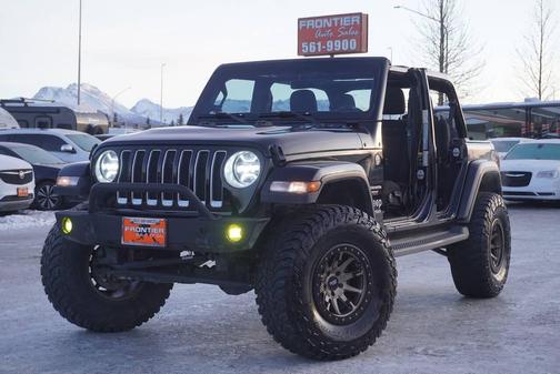 Black Clear Coat 2021 Jeep Wrangler Unlimited Sahara