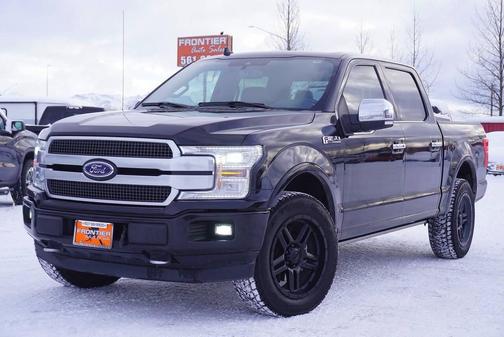 Agate Black 2020 Ford F-150 Platinum