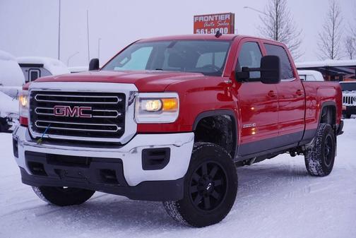 Fire Red 2015 GMC Sierra 2500 SLE