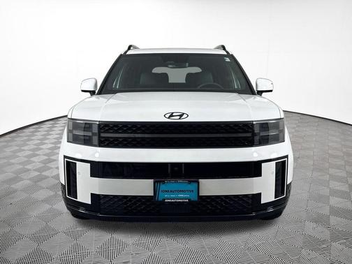 Serenity White 2026 Hyundai SANTA FE HEV Calligraphy