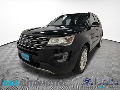 Shadow Black 2017 Ford Explorer XLT