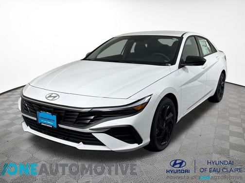 Serenity White 2026 Hyundai ELANTRA Sport