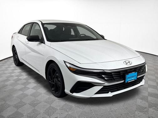 Serenity White 2026 Hyundai ELANTRA Sport