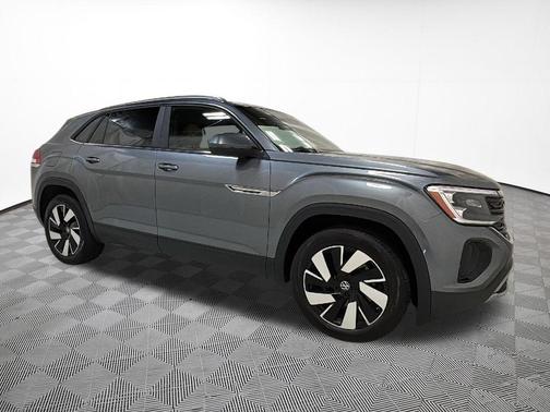 Gray 2024 Volkswagen Atlas Cross Sport 2.0T SE w/Technology 4MOTION