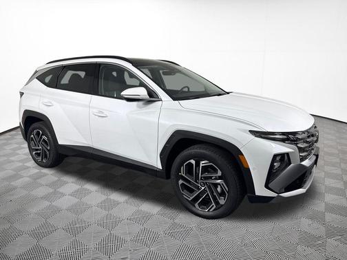 White Pearl 2026 Hyundai TUCSON Hybrid Limited