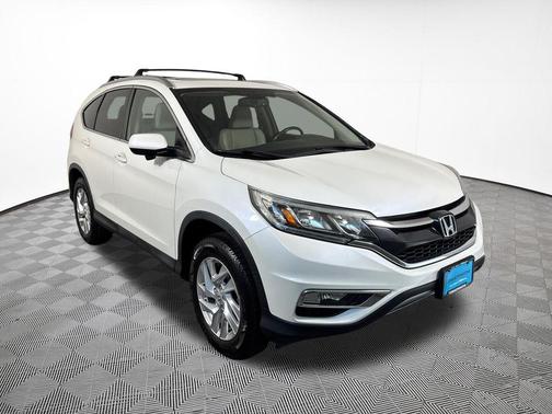 White 2016 Honda CR-V EX-L
