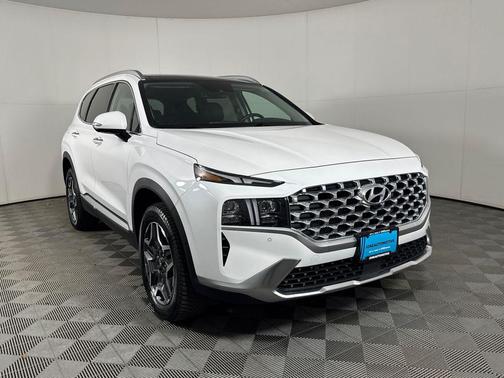 Quartz White 2022 Hyundai Santa Fe Plug-In Hybrid Limited