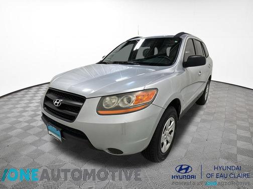 Radiant Silver Metallic 2009 Hyundai SANTA FE GLS