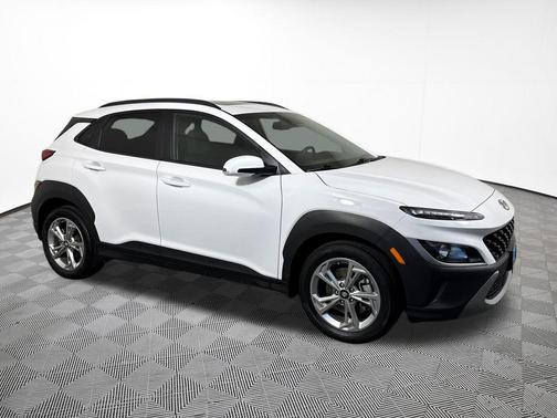 Lunar White 2023 Hyundai KONA SEL