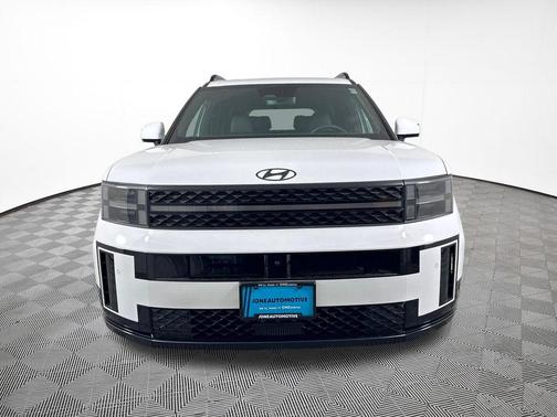 Serenity White 2026 Hyundai SANTA FE HEV Calligraphy
