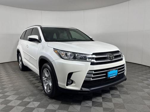 Blizzard Pearl 2019 Toyota Highlander Limited Platinum