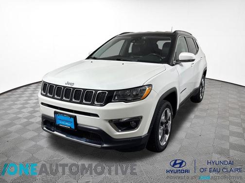 White Clearcoat 2021 Jeep Compass Limited