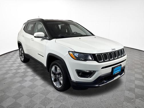 White Clearcoat 2021 Jeep Compass Limited
