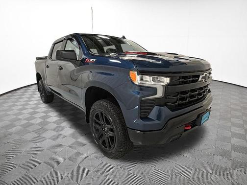 Northsky Blue Metallic 2022 Chevrolet Silverado 1500 LT Trail Boss