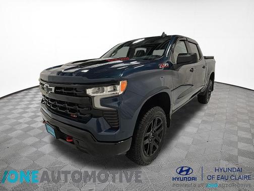 Northsky Blue Metallic 2022 Chevrolet Silverado 1500 LT Trail Boss