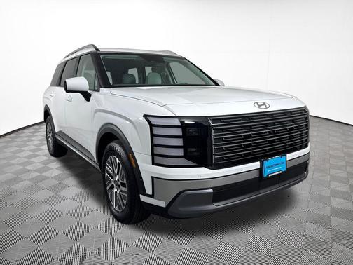 White Pearl 2026 Hyundai Palisade Hybrid SEL Premium 7P