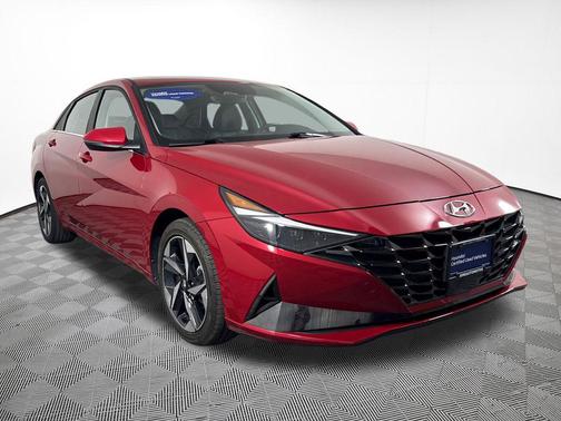 Scarlet Red Pearl 2023 Hyundai ELANTRA HEV Limited